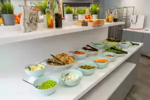 the refectory salad bar